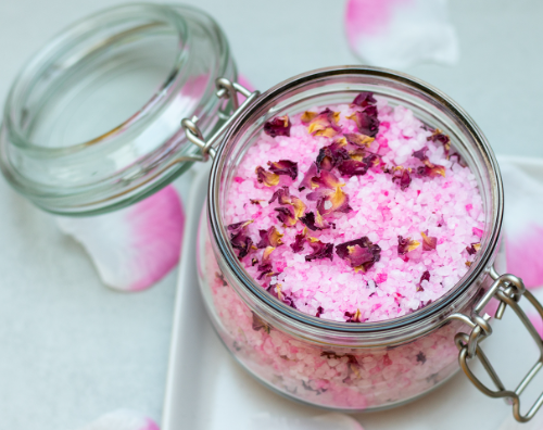 Badesalz Rosenzauber